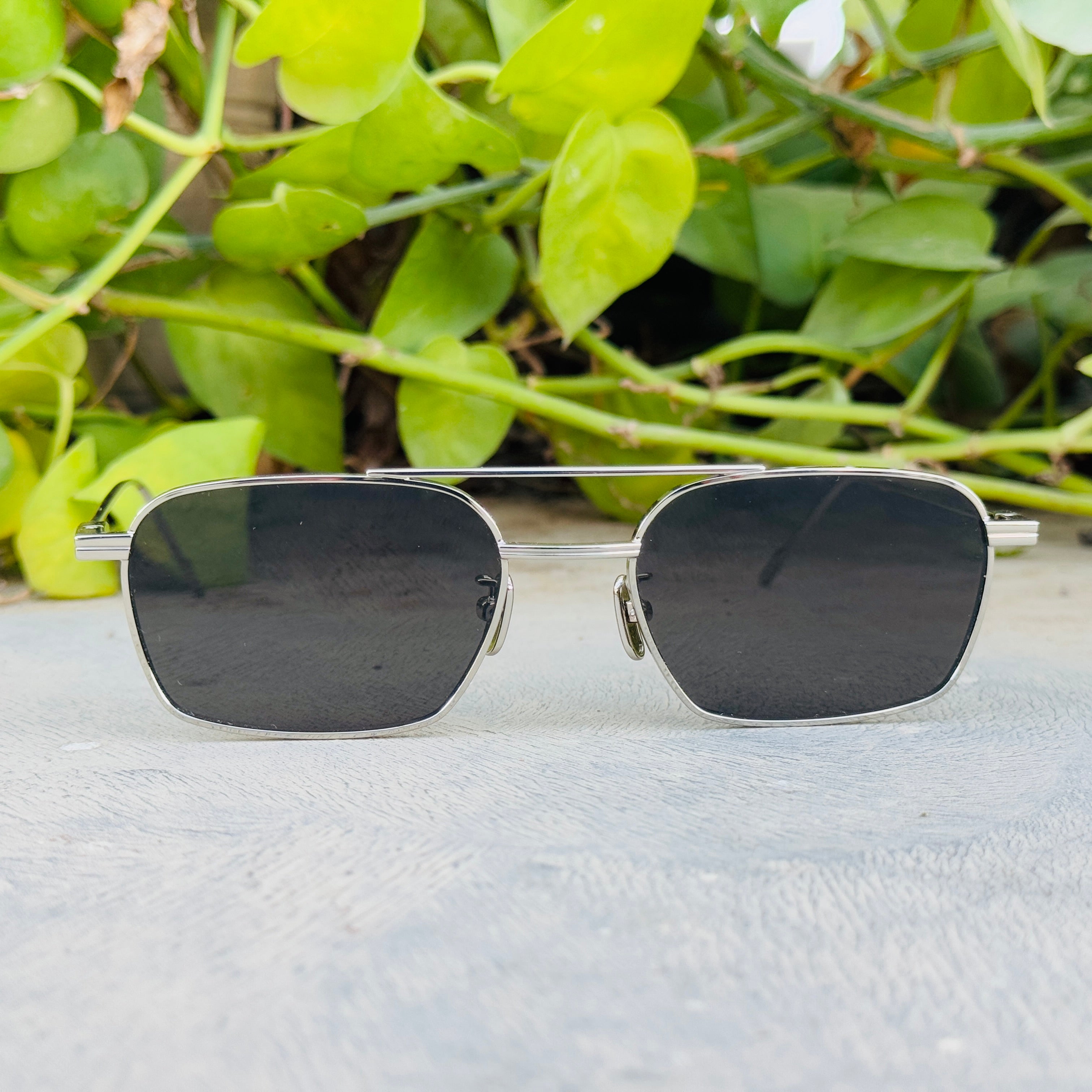 Gentle Monster – 031 – 54 – Silver Black – Metal - Sunglasses – Unisex - Premium (Original)