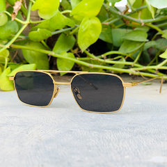 Gentle Monster – 031 – 54 – Golden Black – Metal - Sunglasses – Unisex - Premium (Original)