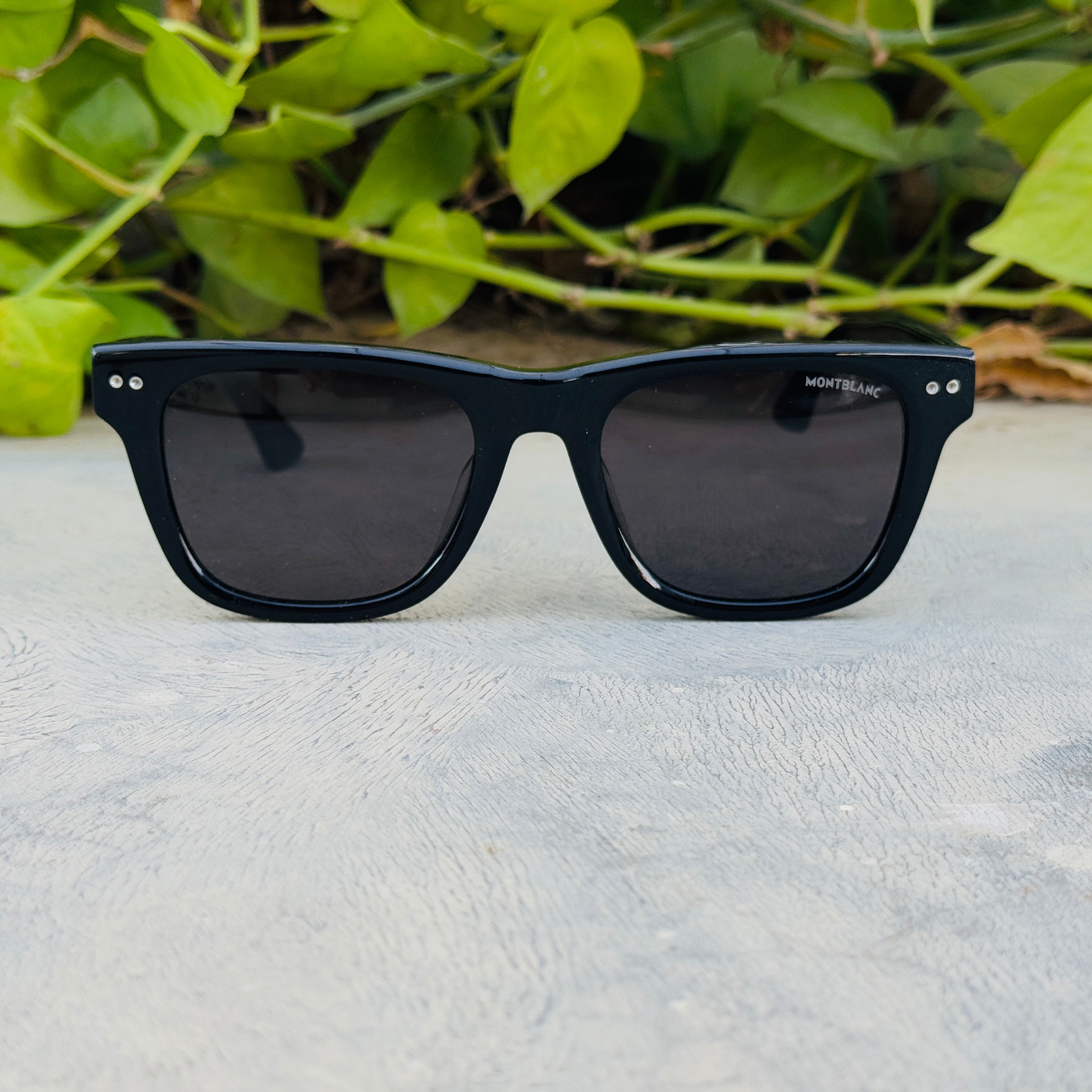 Mont Blanc – 0254 – 53 – Black – Acetate - Sunglasses – Unisex - Premium