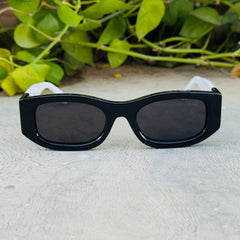 Chanel – 5525 – 50 – Black White – Acetate - Sunglasses – Unisex - Premium