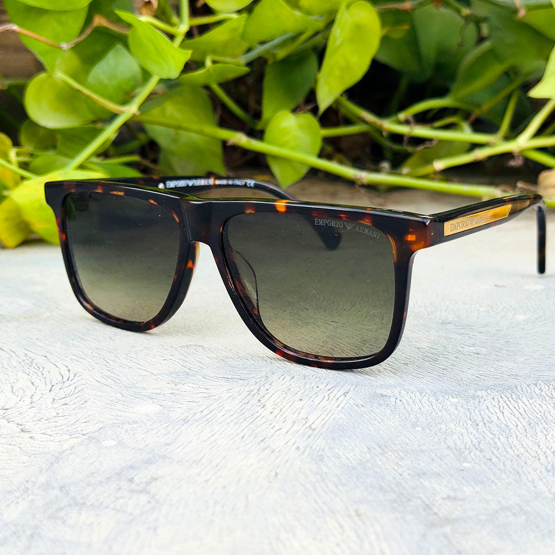 Emporio Armani – 4180 - 57 – Tortoise Green – Acetate - Sunglasses – Unisex - Premium