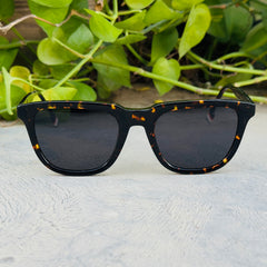 Burberry – 4567 - 57 – Tortoise Black – Acetate - Sunglasses – Unisex - Premium