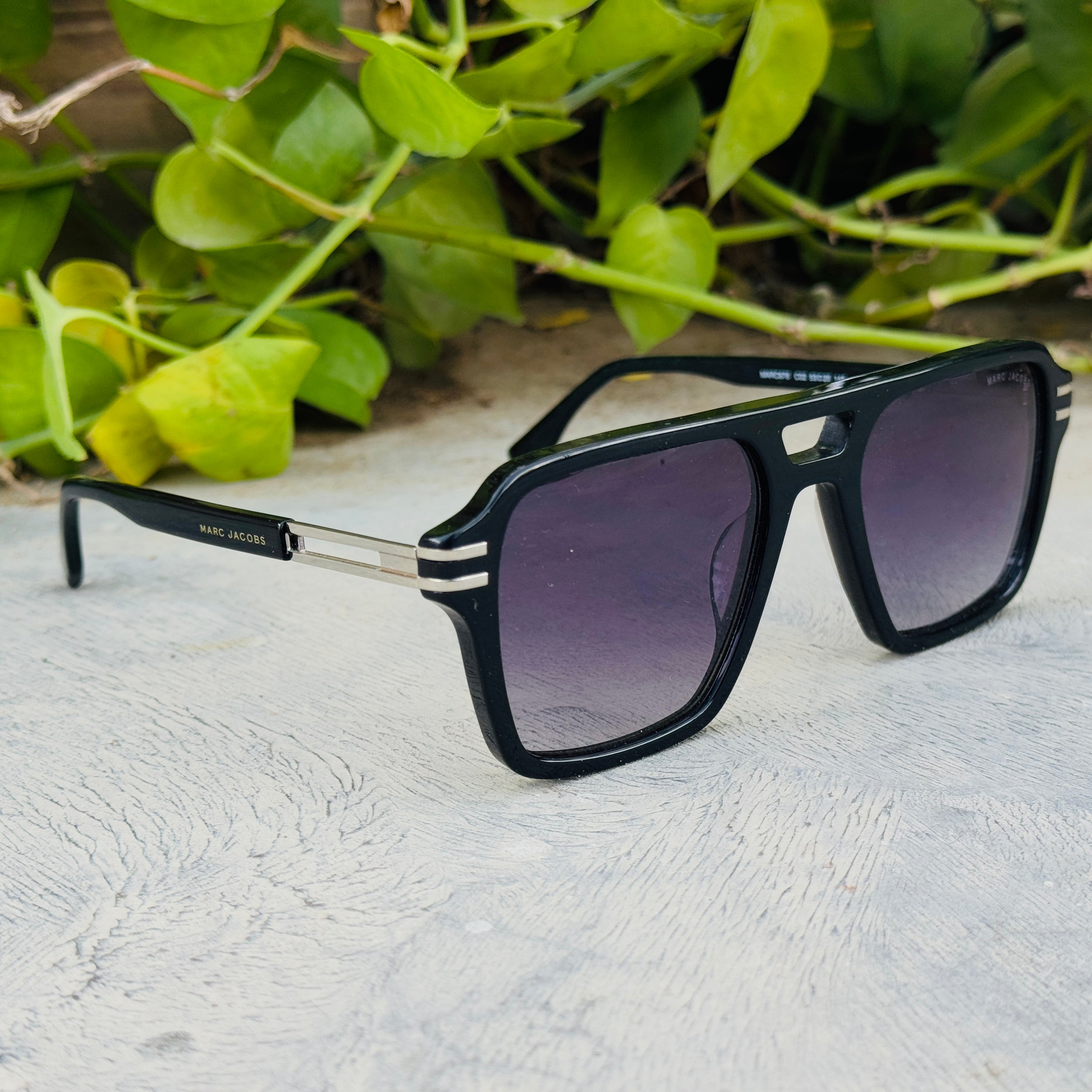 Marc Jacobs – 4678 - 53 –  Silver Black Gradient – Acetate - Sunglasses – Unisex - Premium