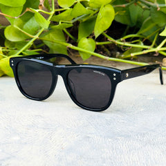 Mont Blanc – 0124 – 53 – Black – Acetate - Sunglasses – Unisex - Premium