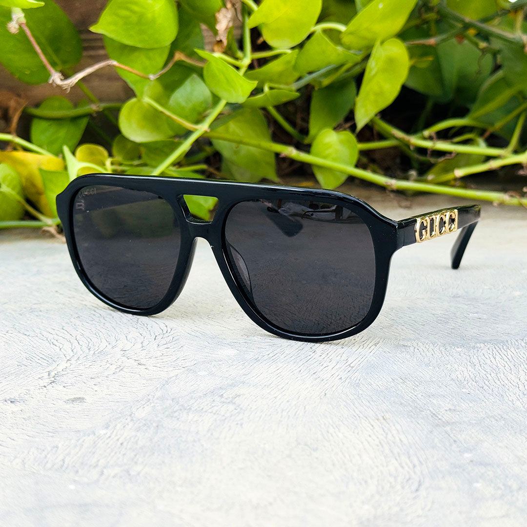 Gucci – 1188 – 57 – Black – Acetate - Sunglasses – Unisex - Premium