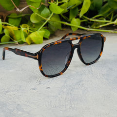 Tom Ford – 0753 - 57 –  Tortoise Blue – Acetate - Sunglasses – Unisex - Premium