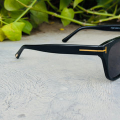 Tom Ford – 0237 - 52 –  Black – Acetate - Sunglasses – Unisex - Premium