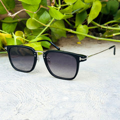 Tom Ford –1042 - 52 –  Silver Black – Acetate - Metal - Sunglasses – Unisex - Premium