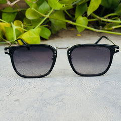Tom Ford –1042 - 52 –  Silver Black – Acetate - Metal - Sunglasses – Unisex - Premium