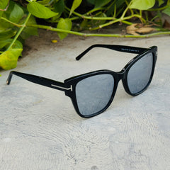 Tom Ford –1108 - 55 –  Black Mercury– Acetate - Sunglasses – Ladies - Premium