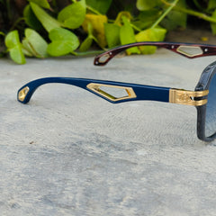 Maybach – Z23 - 57 – Grey Blue – Acetate - Sunglasses – Unisex - Premium