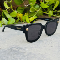 Versace – 4528 - 53 – Black – Acetate - Sunglasses – Ladies - Premium