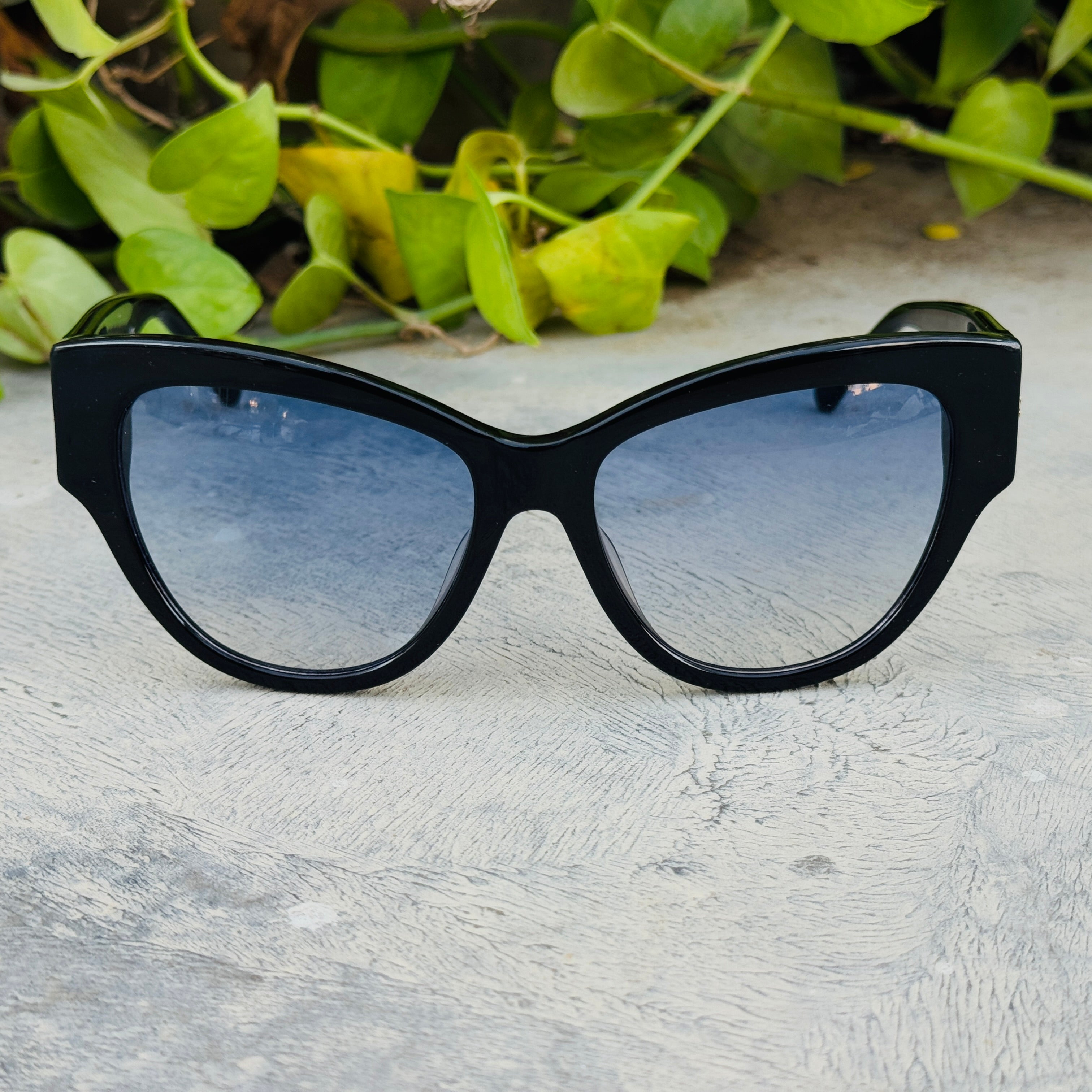 Versace – 4322 - 55 – Black Blue – Acetate - Sunglasses – Ladies - Premium