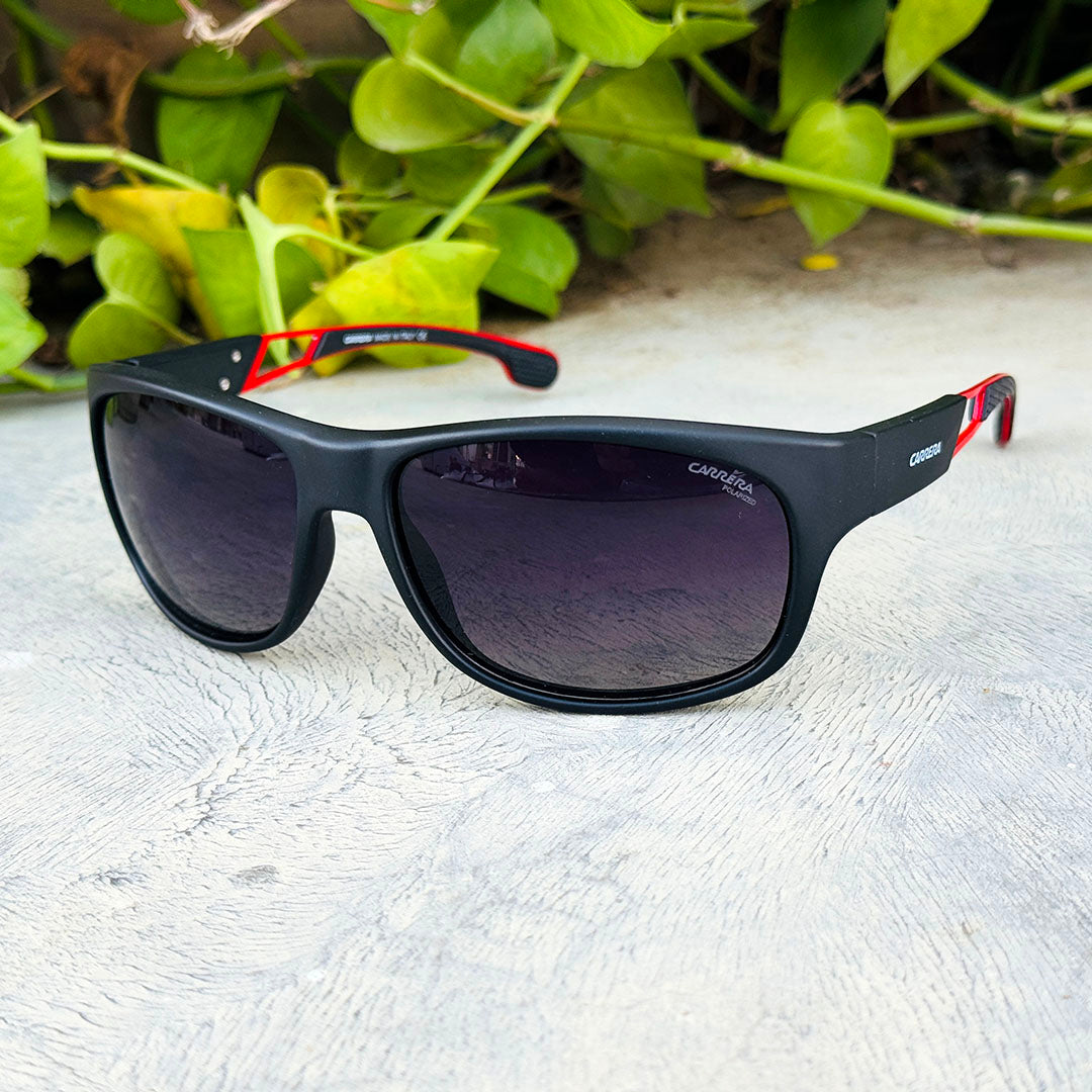 Carrera – 4006 - 60 – Red Black – Acetate - Sunglasses – Unisex - Premium