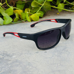 Carrera – 4006 - 60 – Red Black – Acetate - Sunglasses – Unisex - Premium