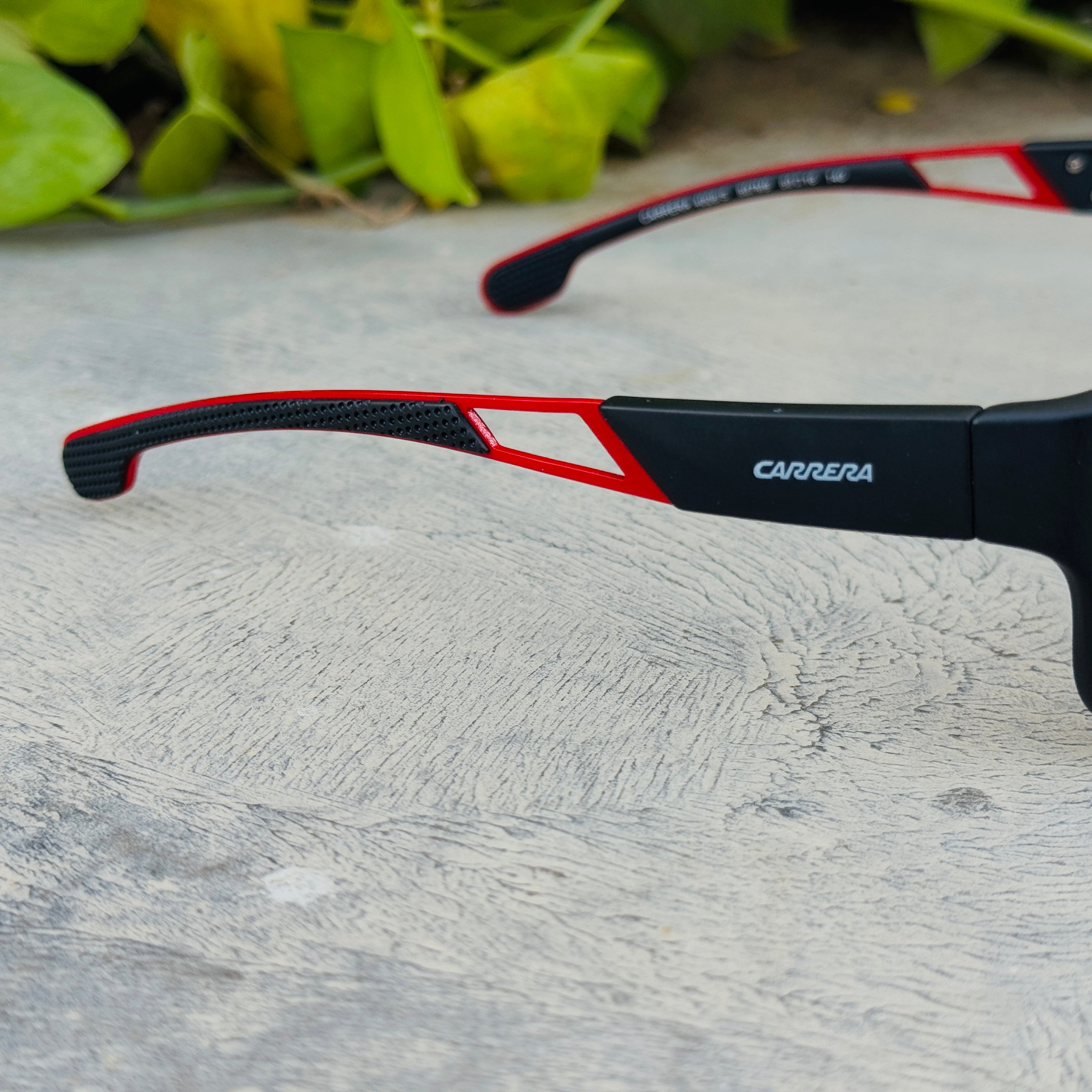Carrera – 4006 - 60 – Red Black – Acetate - Sunglasses – Unisex - Premium