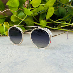 Carrera – 167 - 48 – White Black – Metal - Sunglasses – Unisex - Premium