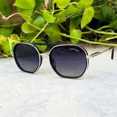 Carrera – 2271 - 55 – Silver Black – Acetate - Metal - Sunglasses – Unisex - Premium