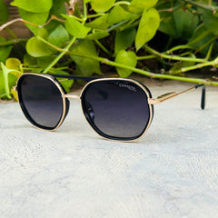 Carrera – 2271 - 55 – Golden Black – Acetate - Metal - Sunglasses – Unisex - Premium