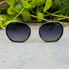 Carrera – 2271 - 55 – Golden Black – Acetate - Metal - Sunglasses – Unisex - Premium
