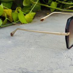 Bvlgari – 8240 - 62 – Golden Brown – Metal - Sunglasses – Women - Premium