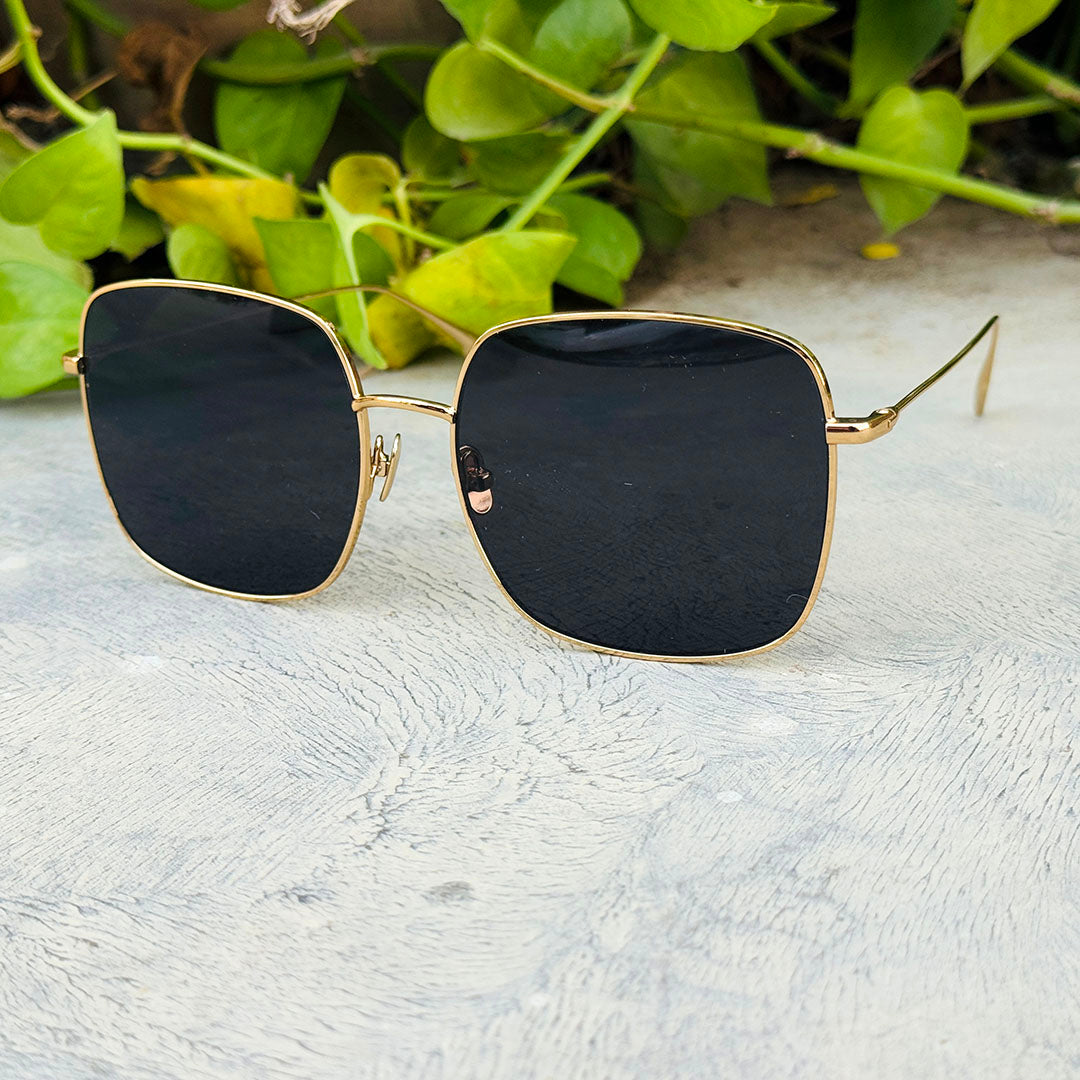Chanel – KSA9 - 50 – Golden Black – Metal - Sunglasses – Unisex - Premium