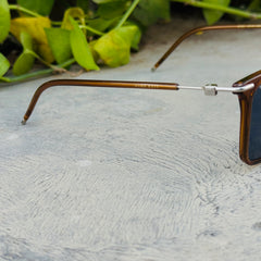 Boss – 1371 - 57 – Mustard Black – Acetate - Sunglasses – Unisex - Premium