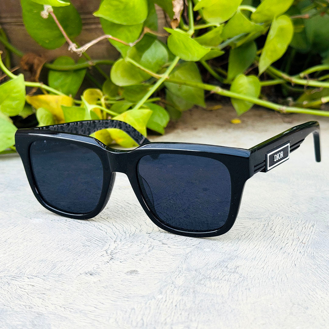 Dior – 823 - 53 – Black – Acetate - Sunglasses – Unisex - Premium