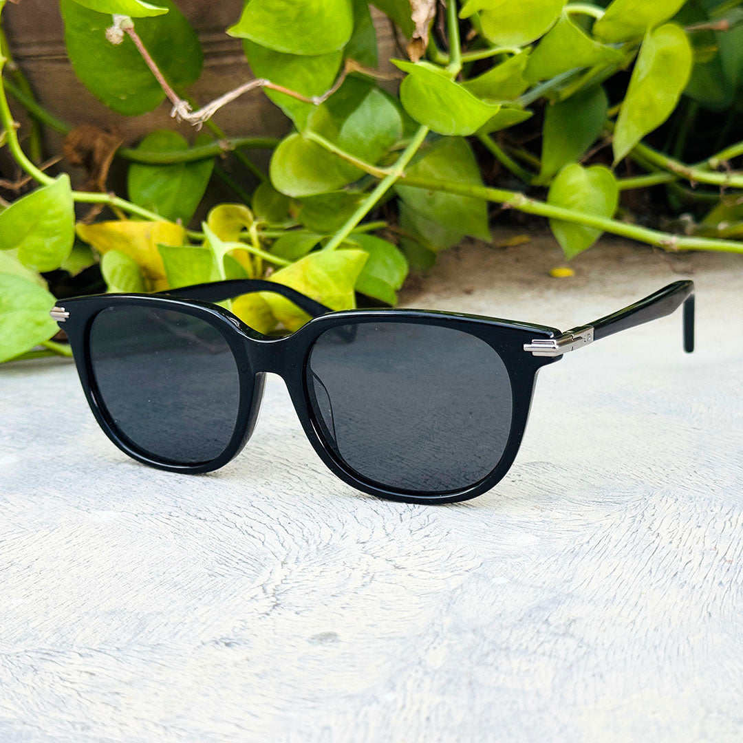 Dior – S12F - 54 – Black – Acetate - Sunglasses – Unisex - Premium