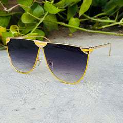 Fendi – 0467- 59 –  Golden Black – Metal - Sunglasses – Unisex - Premium