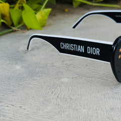 Dior – B3U - 52 – Black White – Acetate - Sunglasses – Women - Premium