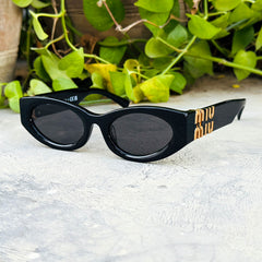 Miu Miu – 11W - 54 – Black – Acetate - Sunglasses – Ladies - Premium