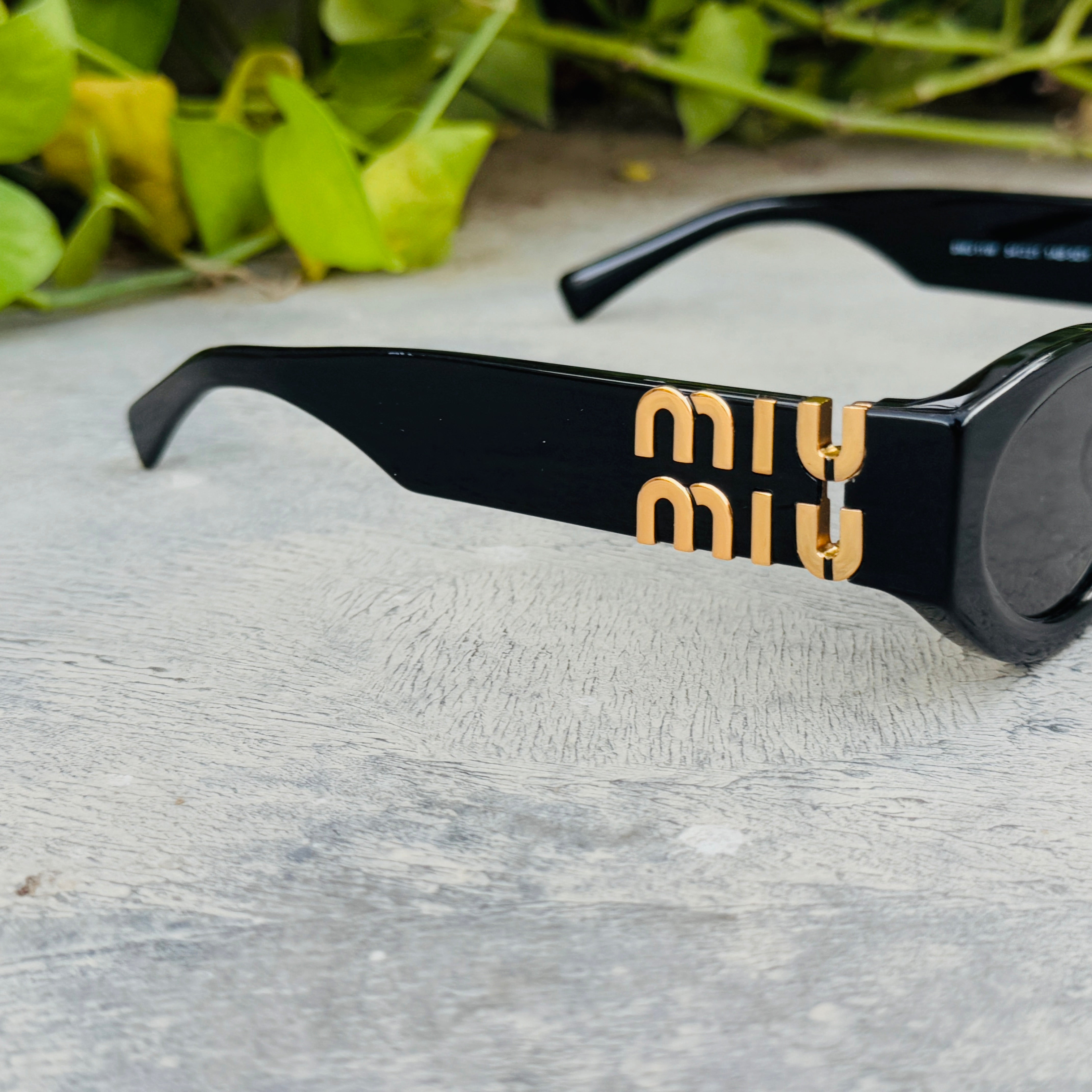Miu Miu – 11W - 54 – Black – Acetate - Sunglasses – Ladies - Premium