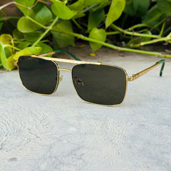 Louis Vuitton – 6142 - 58 – Golden Green – Metal - Sunglasses – Unisex - Premium