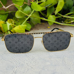 Louis Vuitton – 6142 - 58 – Golden Black – Metal - Sunglasses – Unisex - Premium