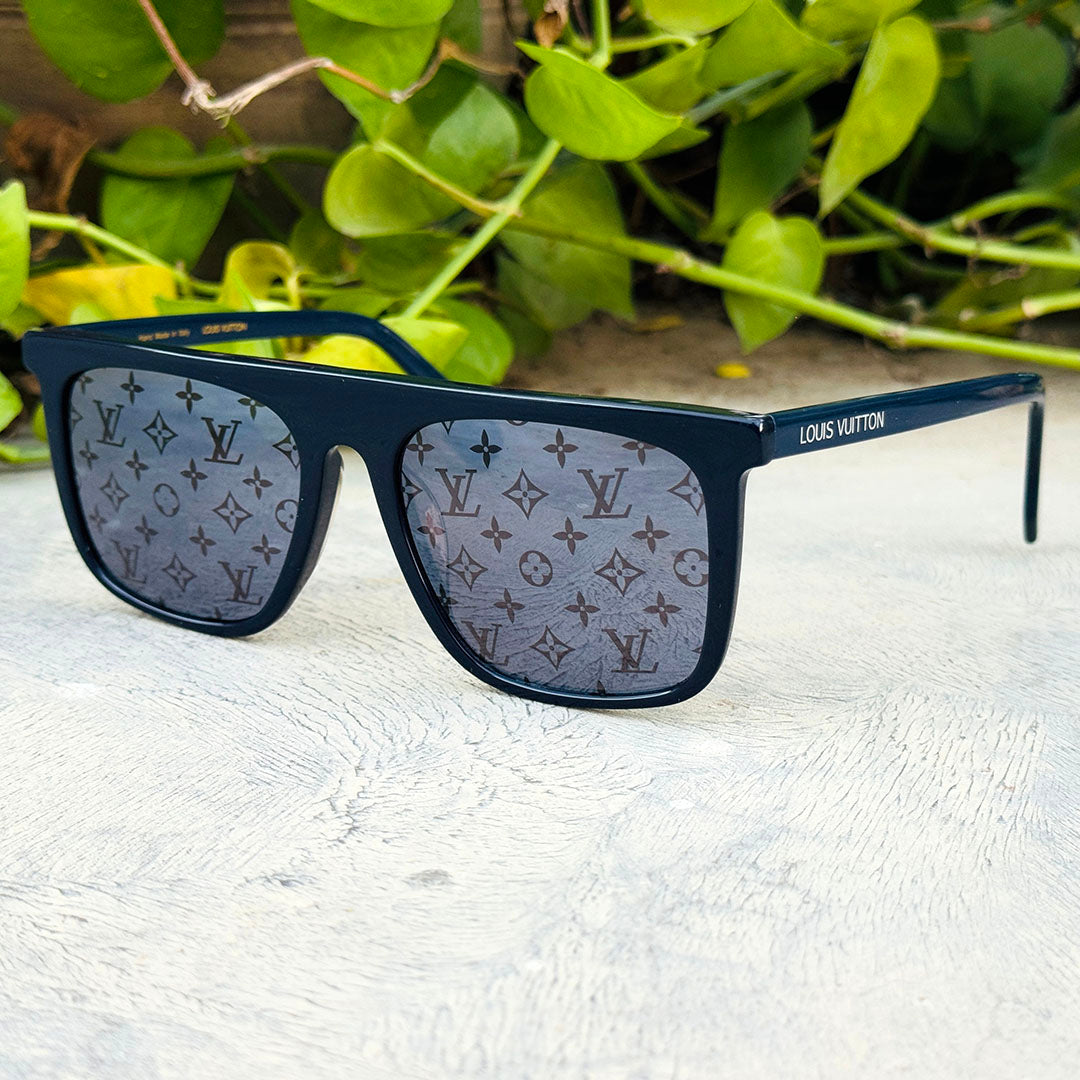 Louis Vuitton – 1046 - 56 – Black Grey – Acetate - Sunglasses – Unisex - Premium
