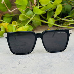 Louis Vuitton – 1667 - 56 – Silver Black – Metal - Sunglasses – Unisex - Premium