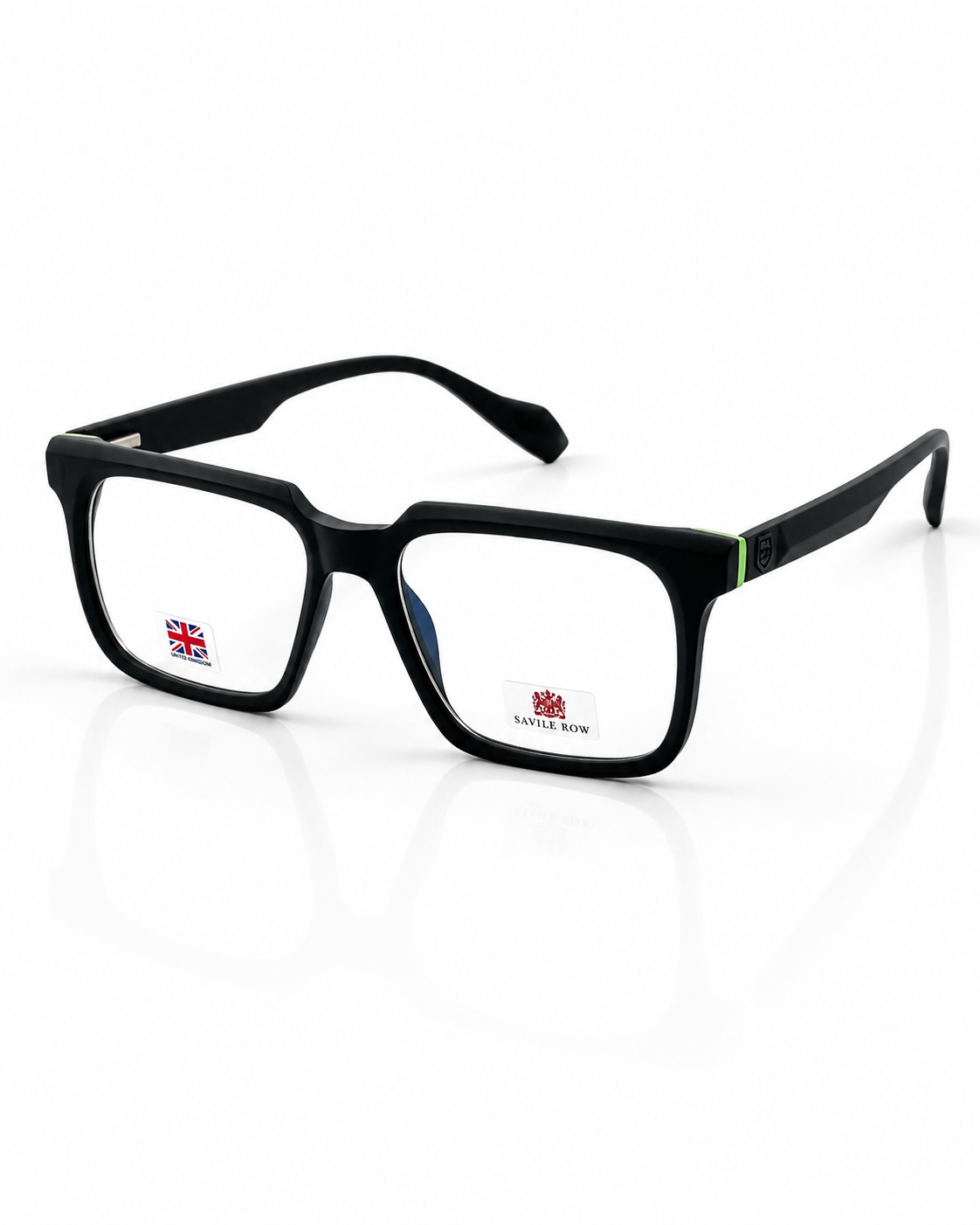 Moscot green acetate optical glasses view