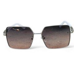 Ferragamo – 2061 – 56 – White Pink –- Metal – Sunglasses – Ladies