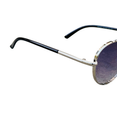 Police – 2067 – 55 – Silver Black Gradient – Metal – Sunglasses – Unisex
