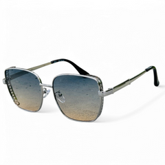 Tees – 2058 – 53 – Silver Multi – Metal – Sunglasses – Ladies