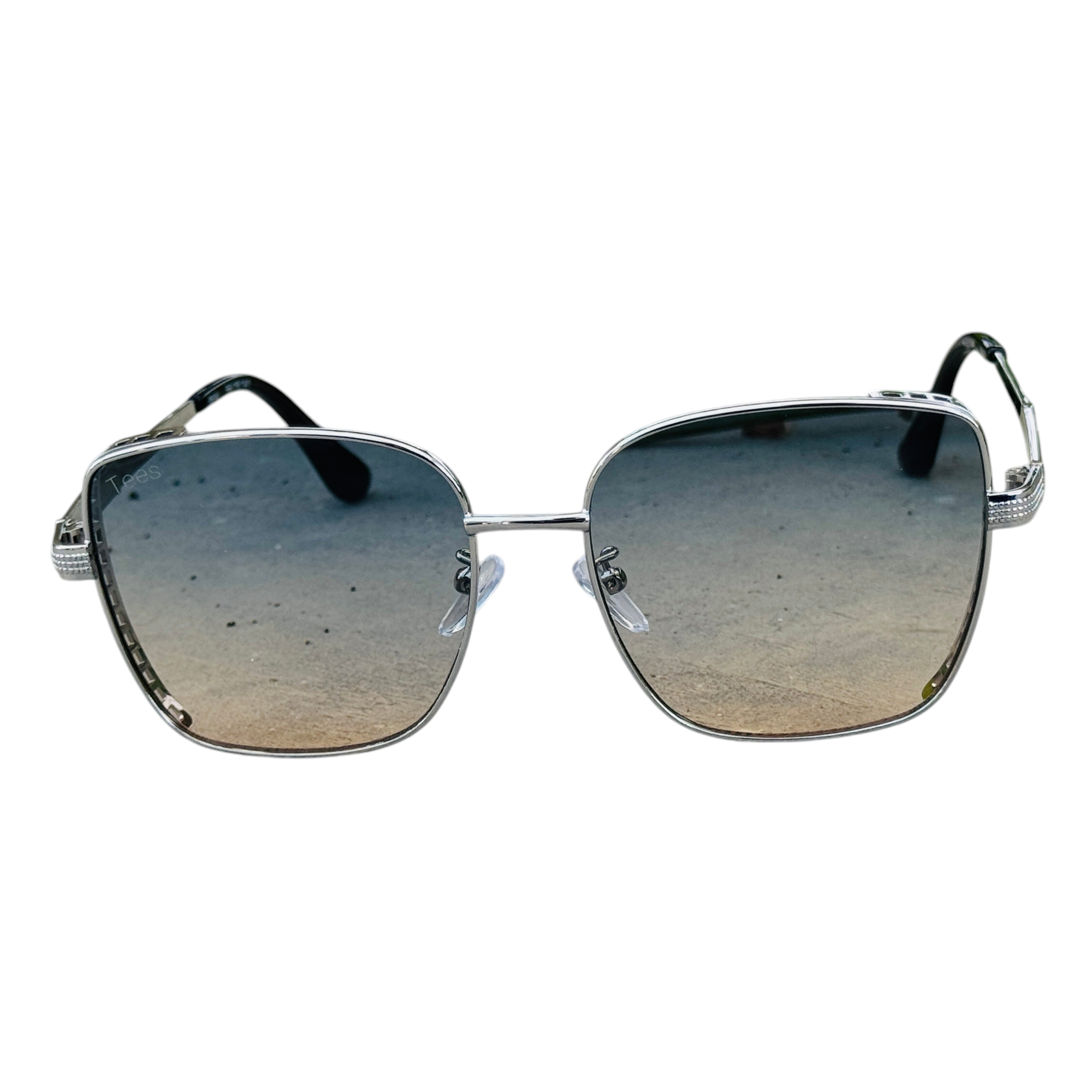 Tees – 2058 – 53 – Silver Multi – Metal – Sunglasses – Ladies