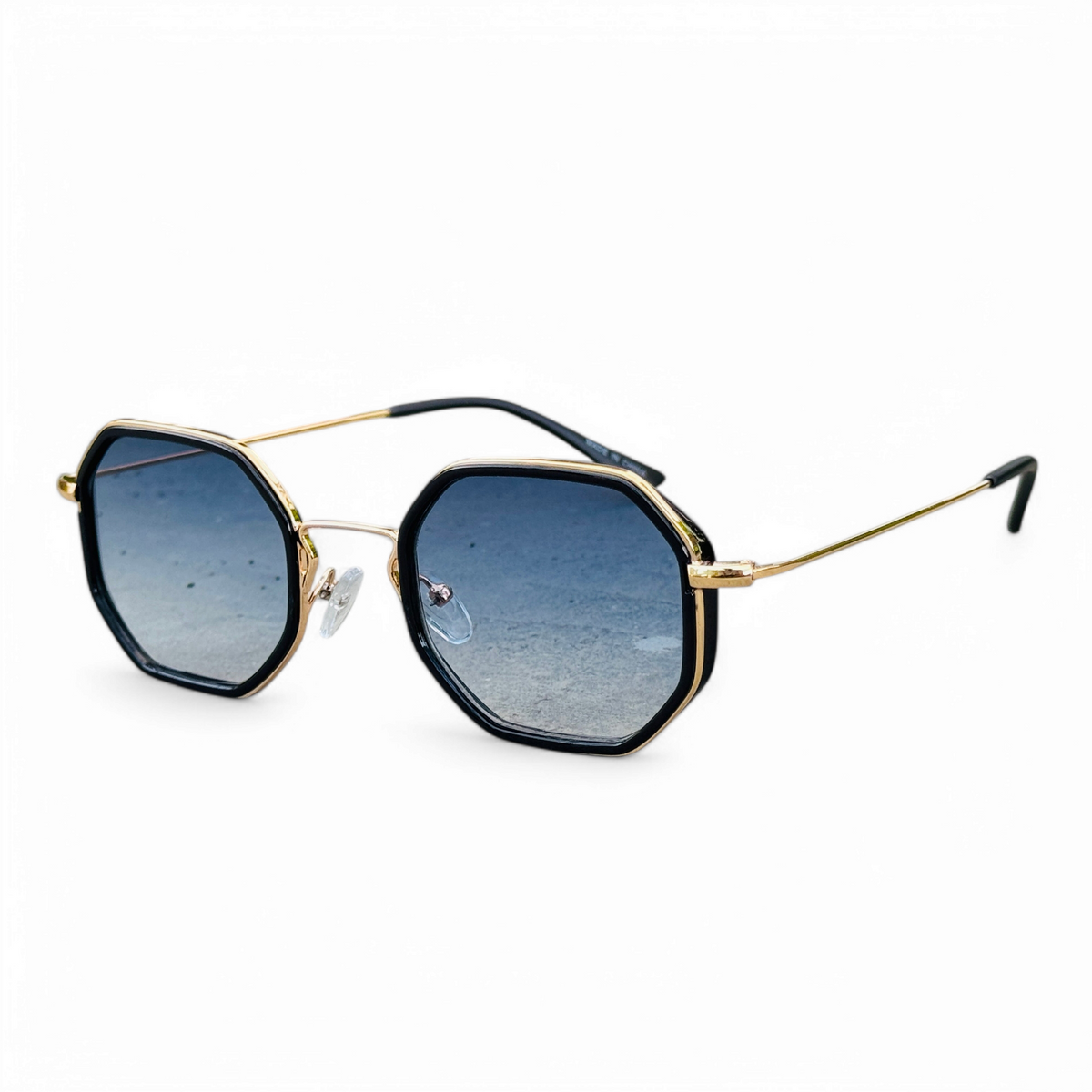 Police – 19106 – 58 – Golden Blue – Metal – Sunglasses – Unisex
