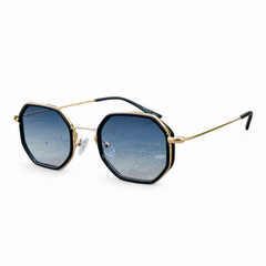 Police – 19106 – 58 – Golden Blue – Metal – Sunglasses – Unisex