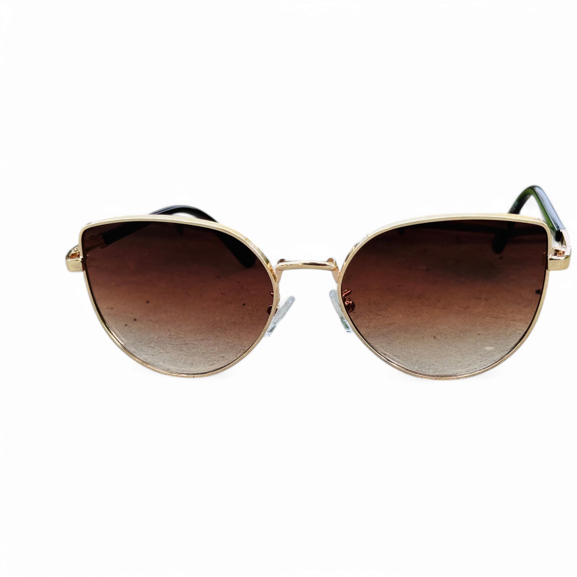 Dior – 8101 – 58 – Golden Brown – Metal – Sunglasses – Ladies