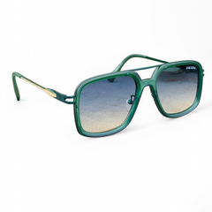 Prada – 8864 – Green Gradient – Acetate – Metal – Double Bridge – Sunglasses