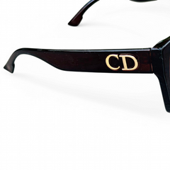 Dior – 82214 – 56 – Brown – Acetate – Sunglasses – Ladies