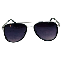 Gucci – 0565 – 58 – Silver Black – Metal – Sunglasses – Unisex