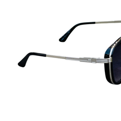 Gucci – 0565 – 58 – Silver Black – Metal – Sunglasses – Unisex
