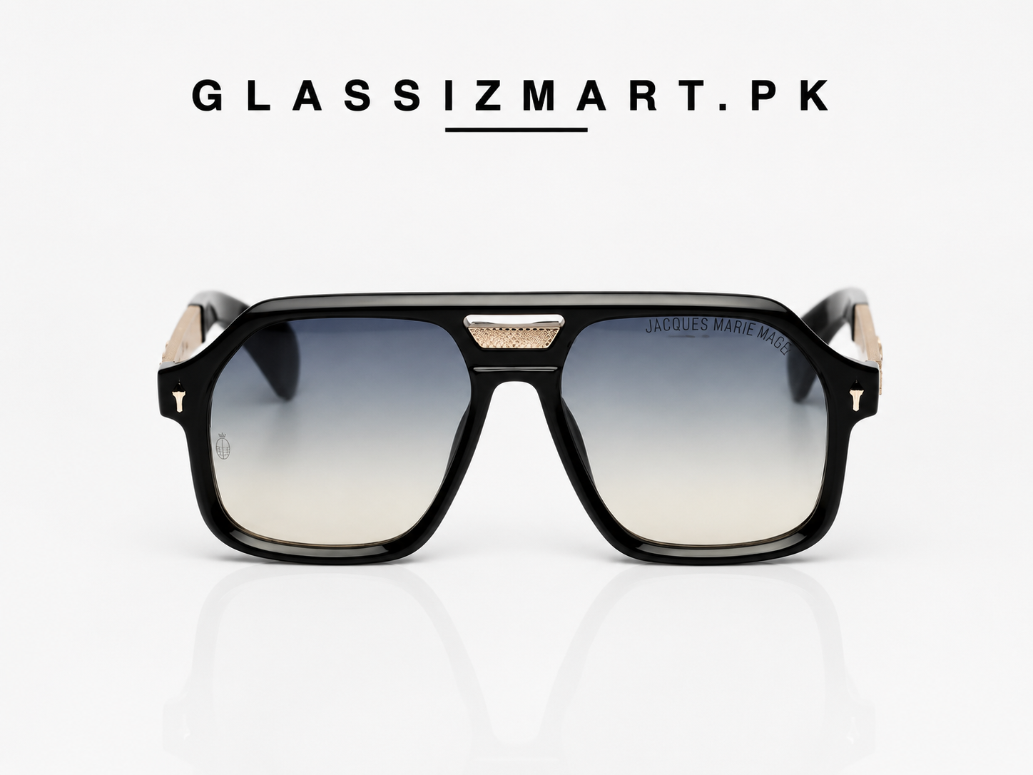 Jacques Marie Mage – 98408 – 58 – Black Multi – Acetate – Sunglasses – Unisex